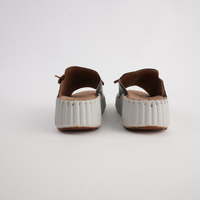 Sonny Black Leather Slides