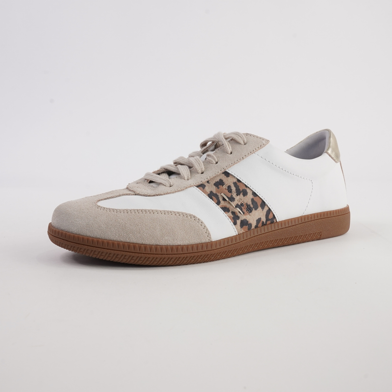 Joleen 03 Beige Multi Leather Sneakers