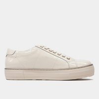 Froggy Ivory Patent Leather Sneakers