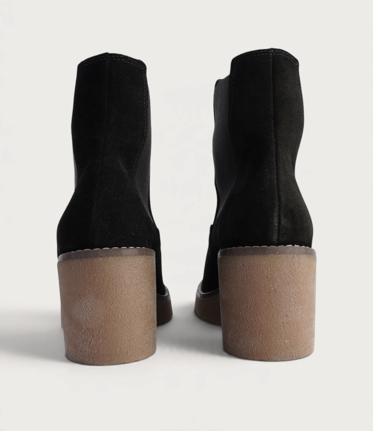 Glory Black Nubuck Ankle Boots - SALA | Shouz