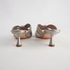 Kineta Platino Leather Heels