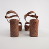 Runaway Python Leather Heels