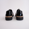 Teni Black Patent/ Black Patent Leather Sneakers