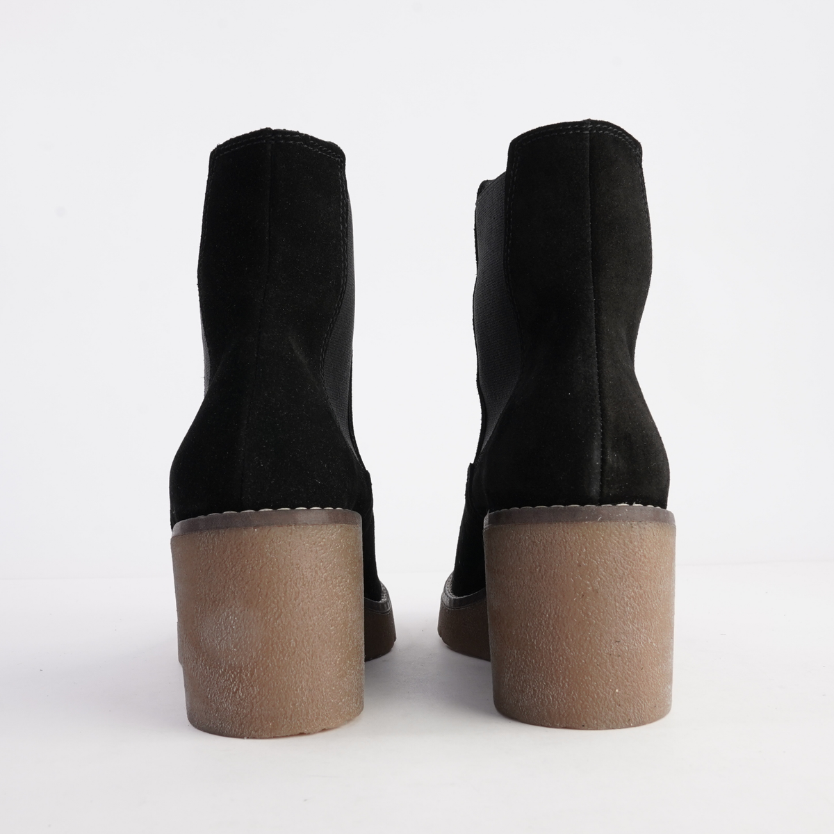 Glory Black Nubuck Ankle Boots - SALA | Shouz