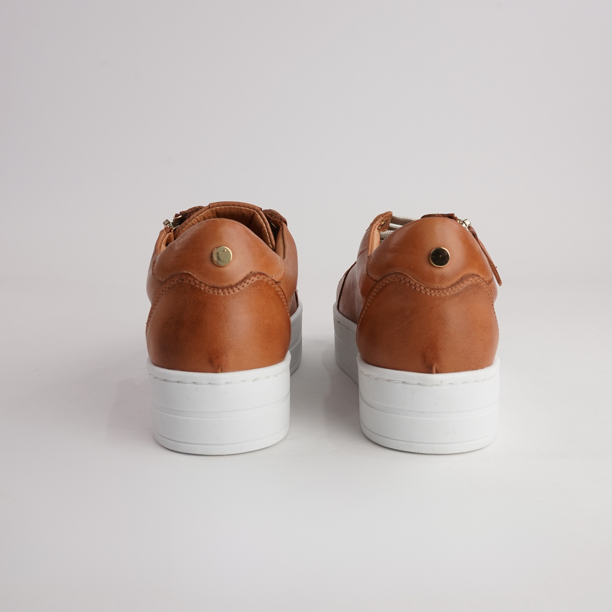 Abbey Coconut Leather Sneakers