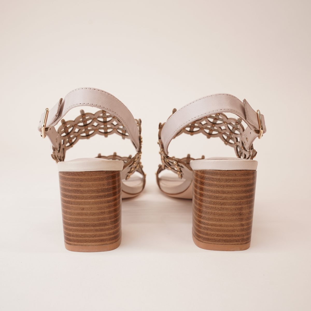 Jully Nude Leather Heels - DJANGO AND JULIETTE | Shouz