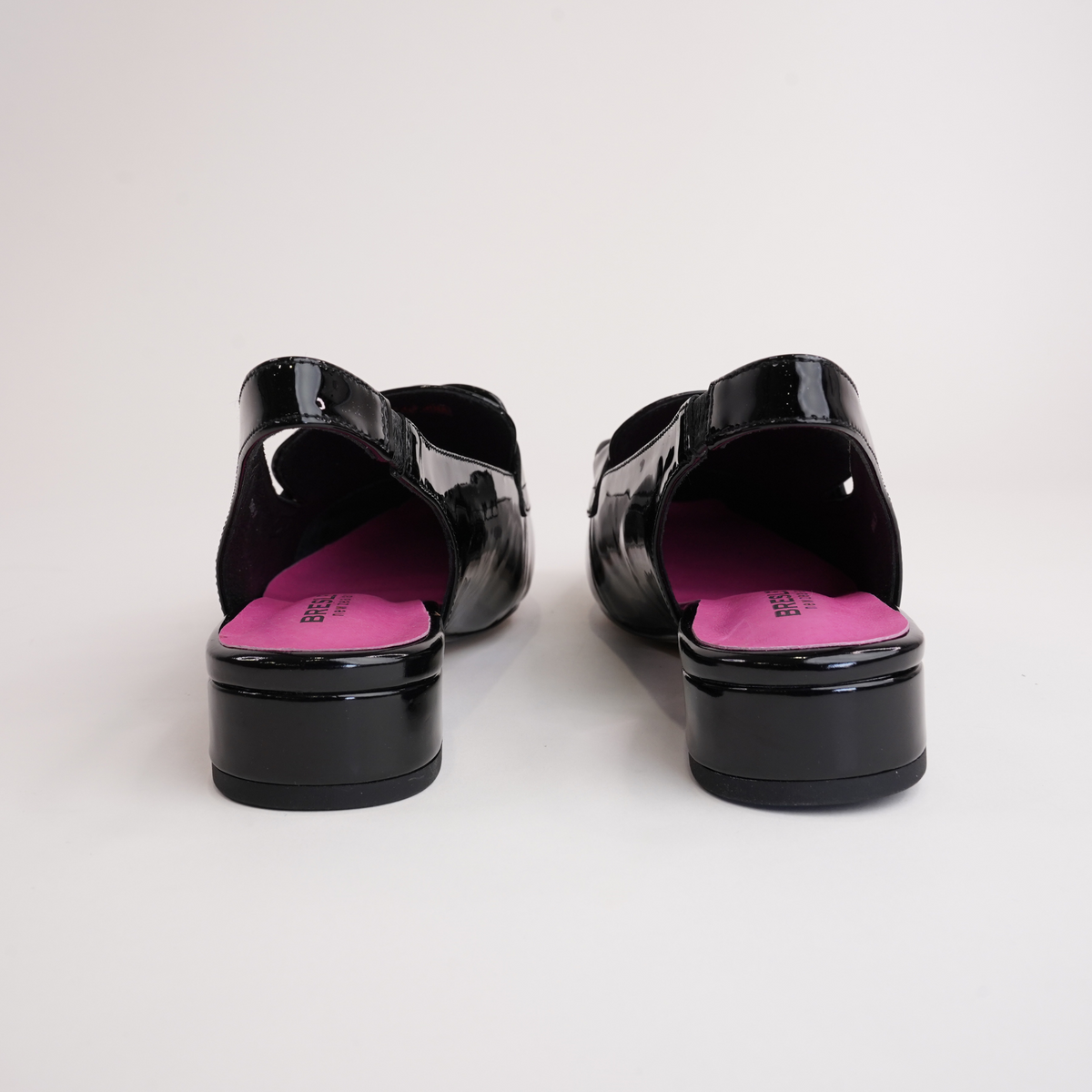Randal Black Patent Leather Loafers - BRESLEY | Shouz