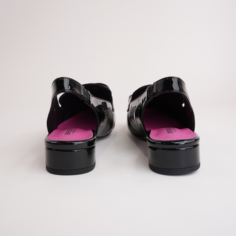 Randal Black Patent Leather Loafers