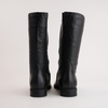 Garda Black Leather Knee High Boots