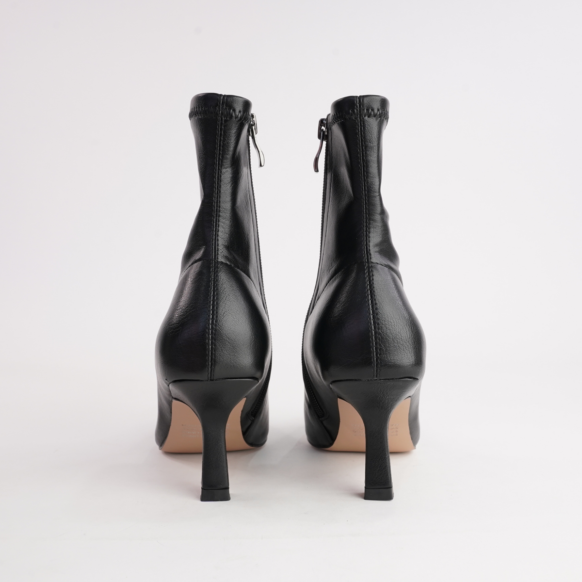 Audry Black Tumble Ankle Boots