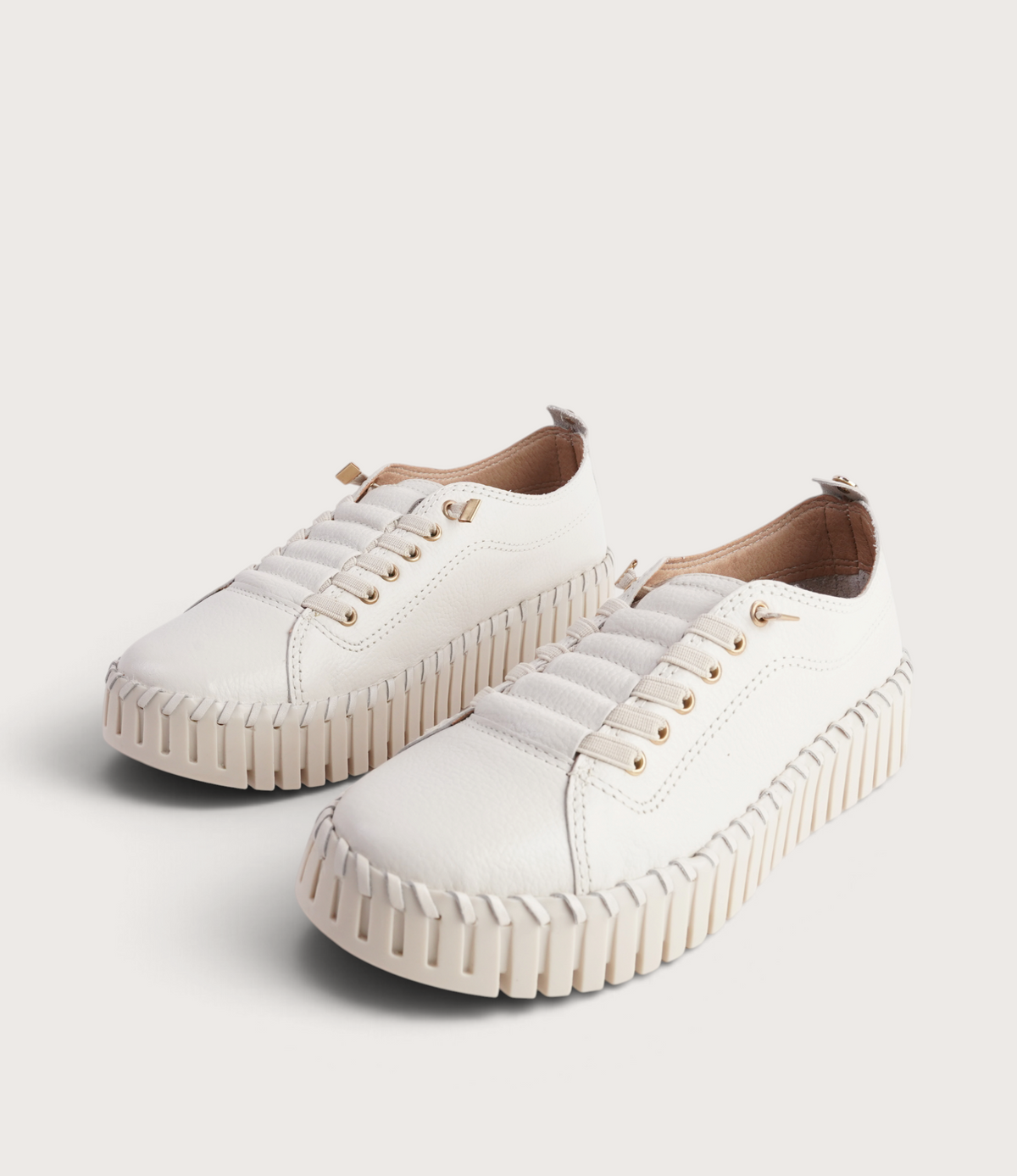 Sorrel Off White Sneakers - NU BY NEO | Shouz