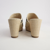 Pixiel Natural/ Black Espadrille Wedges