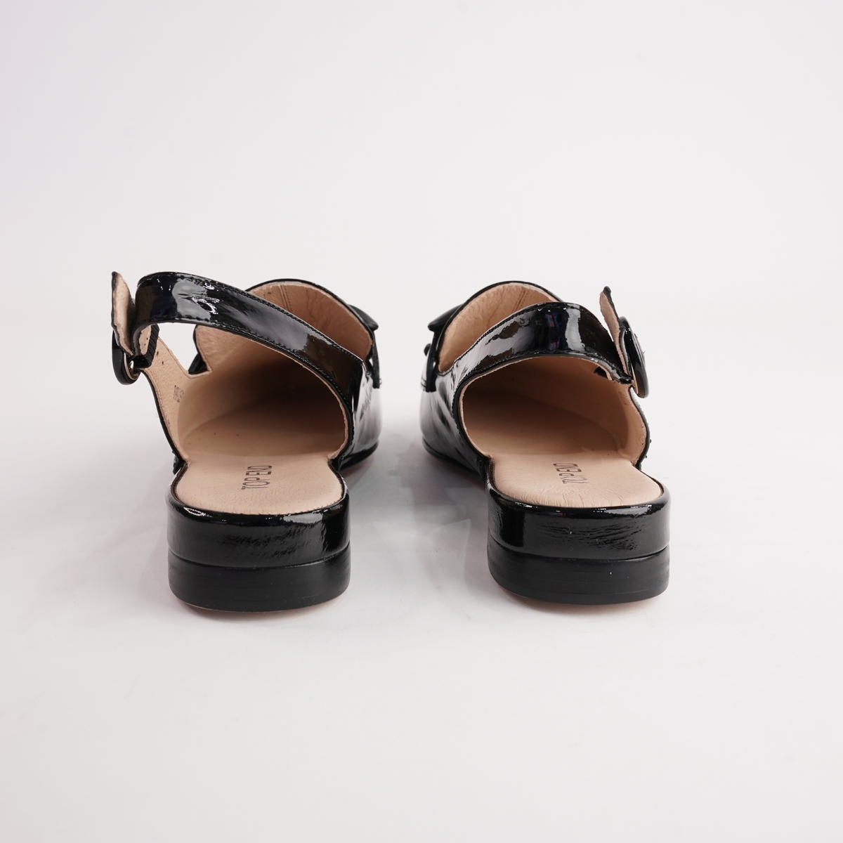 Favillas Black Patent Leather Loafers - TOP END | Shouz