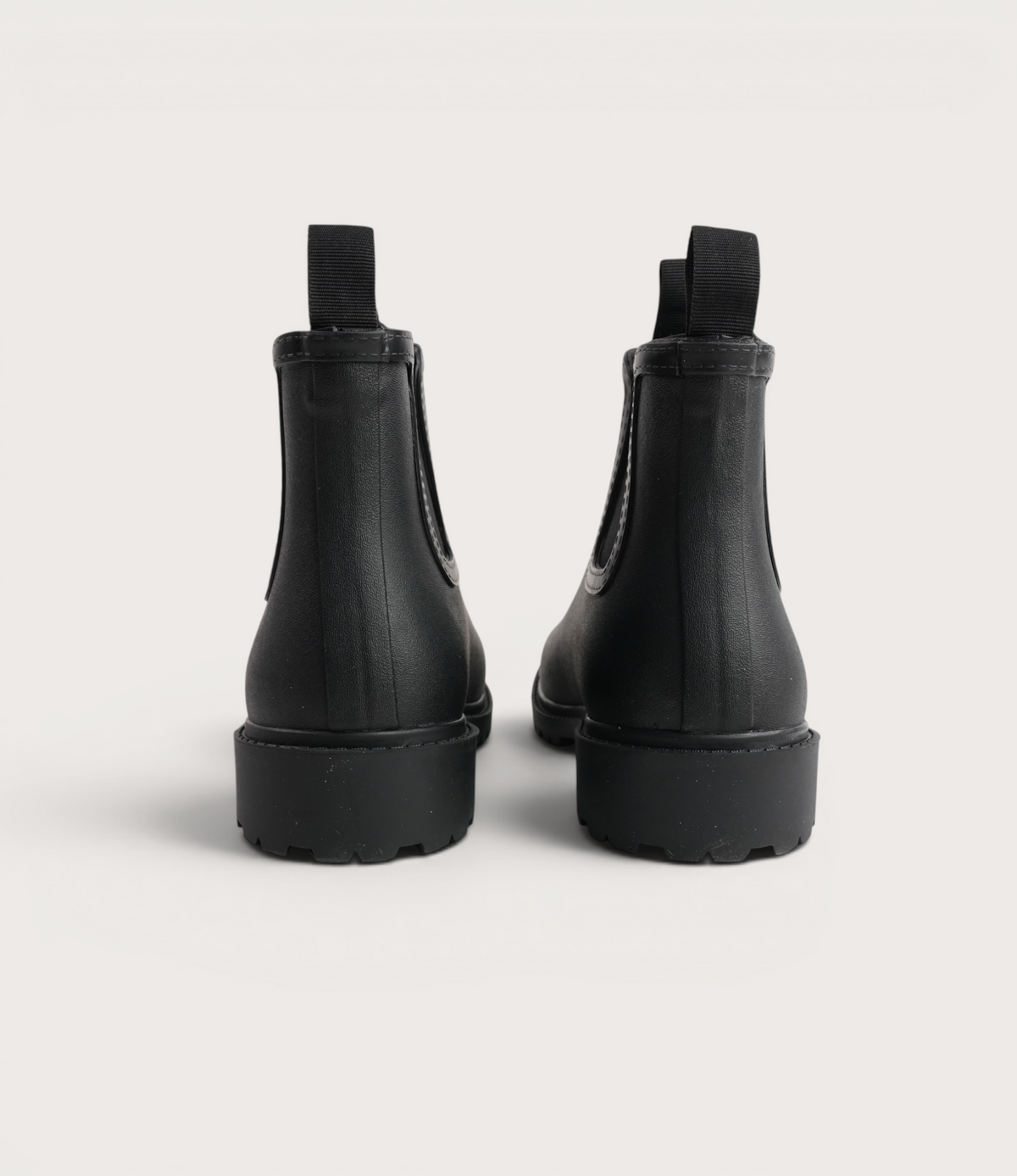 Splashy Black/ Black Gumboots