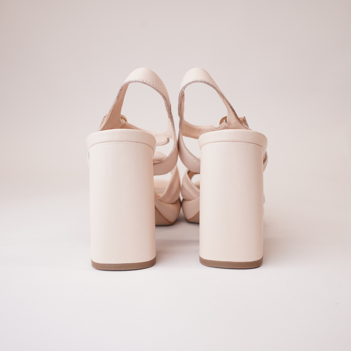 Zena Rosa Leather Heels - NU BY NEO | Shouz