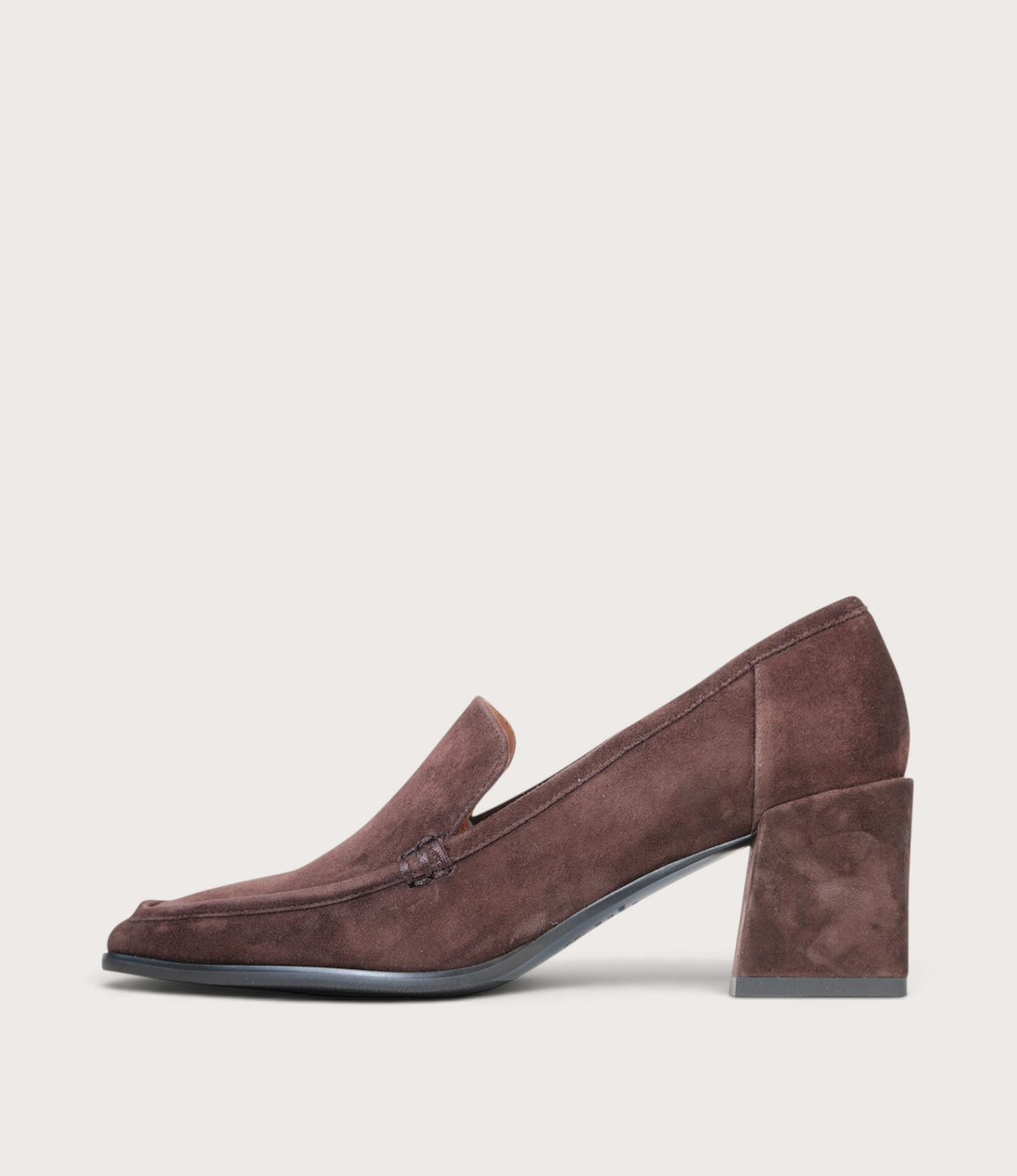 Verde Cocoa Suede Heels