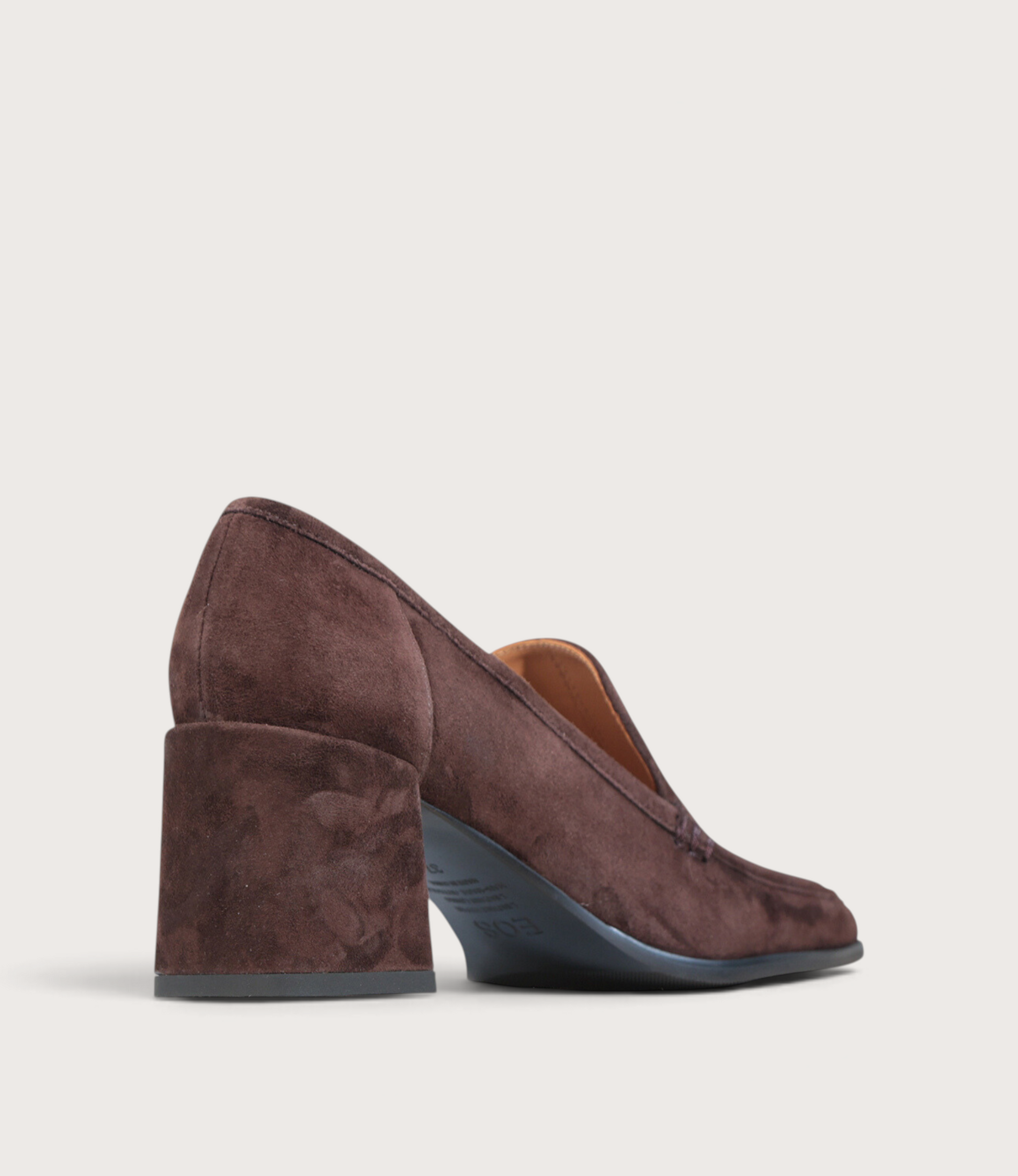 Verde Cocoa Suede Heels