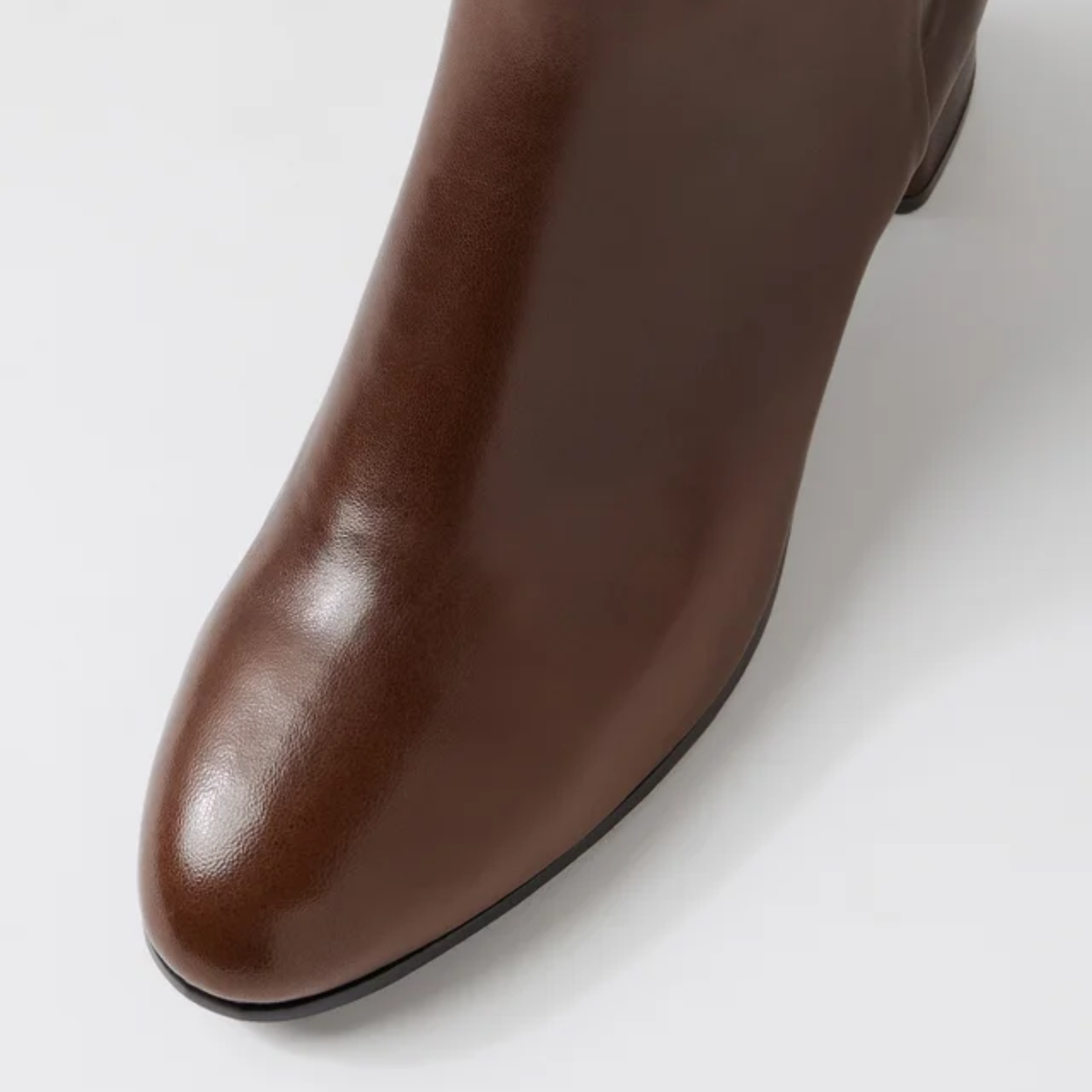 Felman Cocoa Leather Knee High Boots - DJANGO AND JULIETTE | Shouz