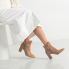 Astronomy Light Choc Suede Ankle Boots