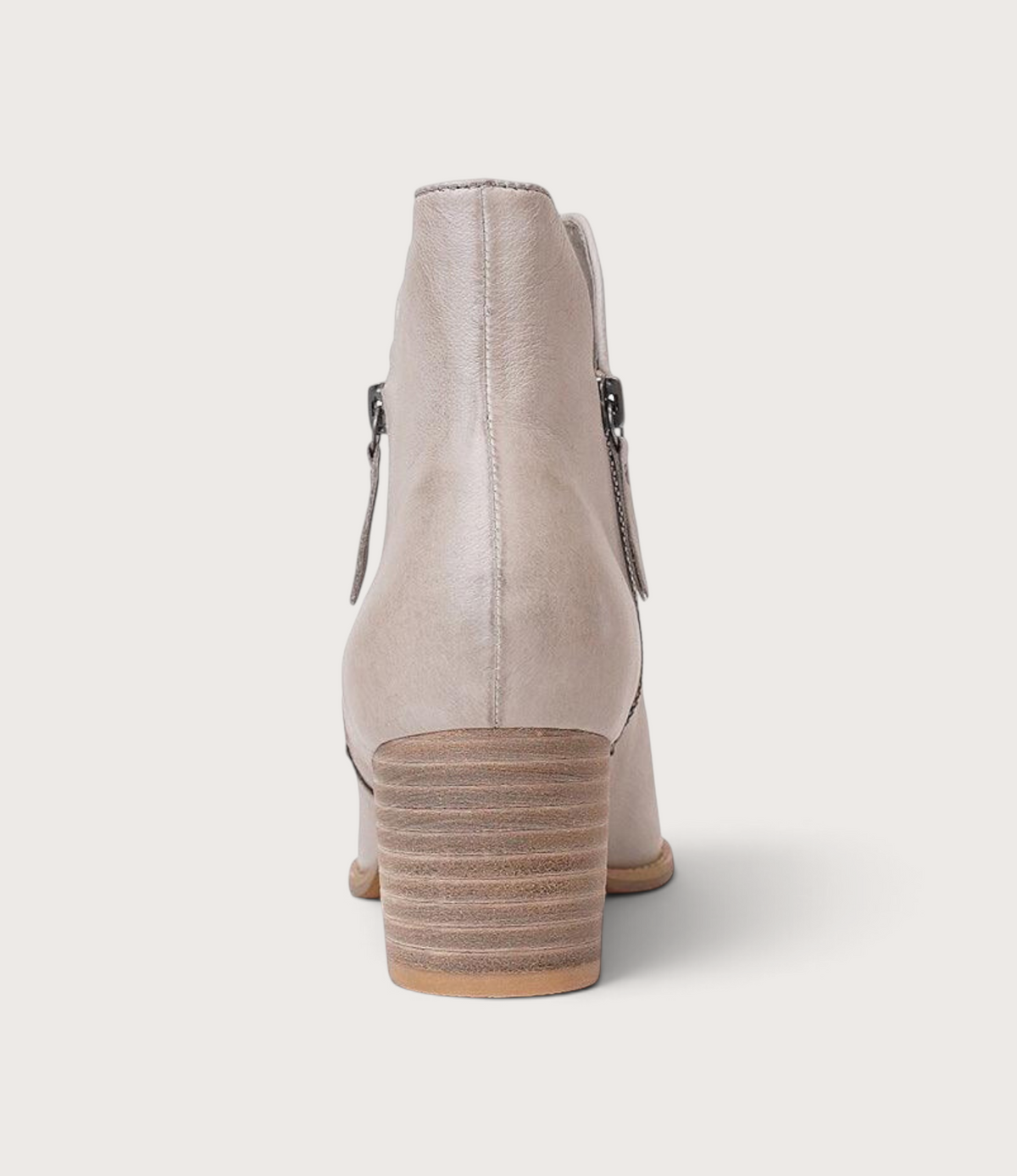 Shiannely Smoke Leather Ankle Boots