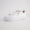 Elly White Leather Sneakers