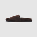 Arcade Brown Suede Leather Sandals