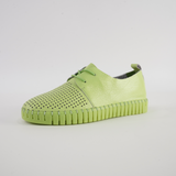 Huston Light Citrus/ Light Citrus Sole Leather Sneakers