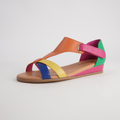 Hayzel Bright Multi Leather Sandals