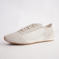 Ruby Off White Suede Sneakers - WITH GRACE | Shouz