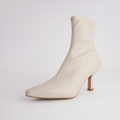 Audry Nougat Tumble Ankle Boots
