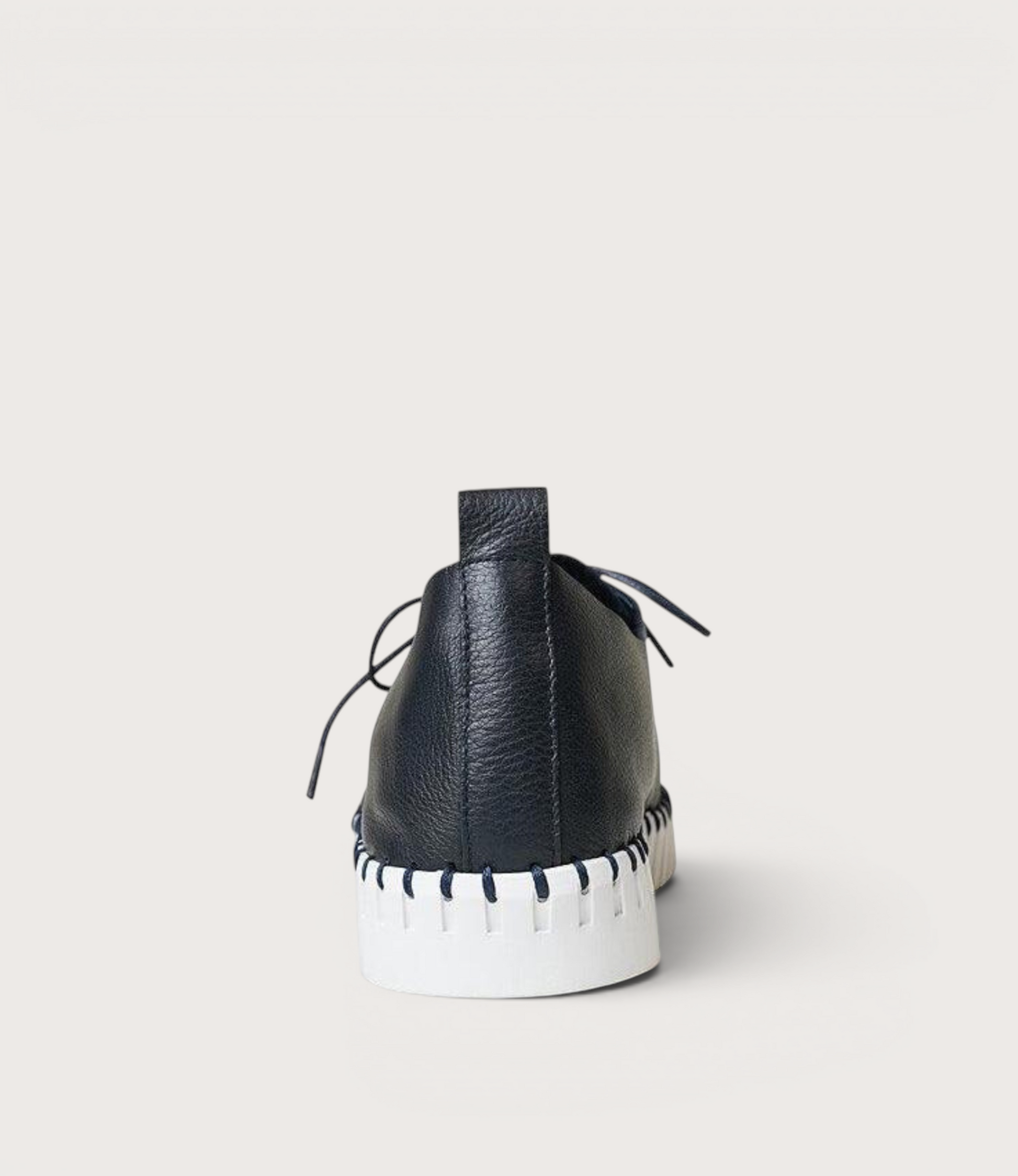 Huston Navy Leather Sneakers