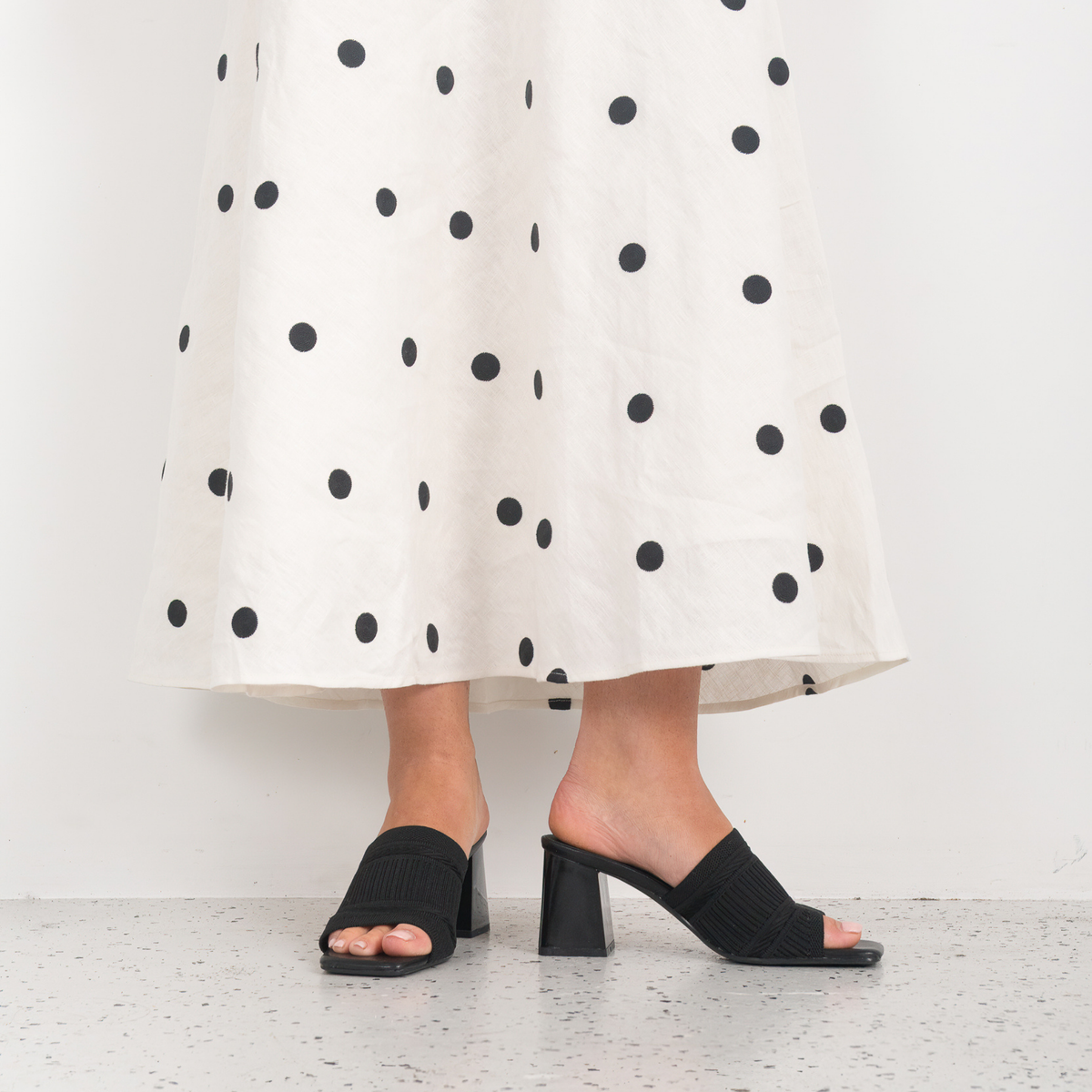 Kaia Black Heels