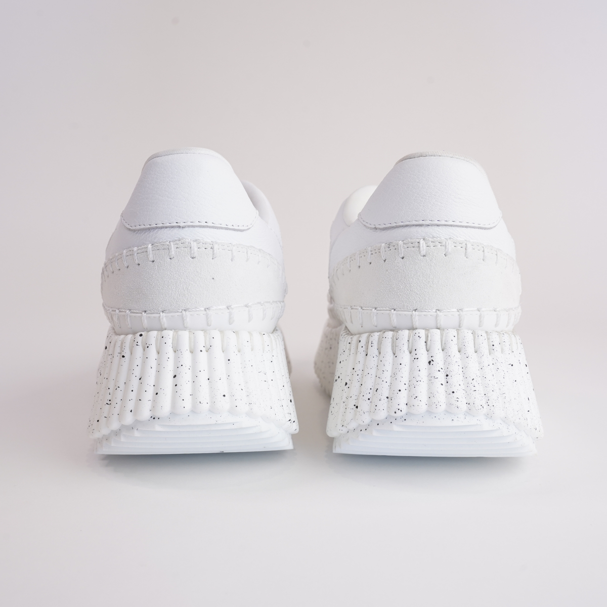 Cobus White Leather Sneakers - DJANGO AND JULIETTE | Shouz