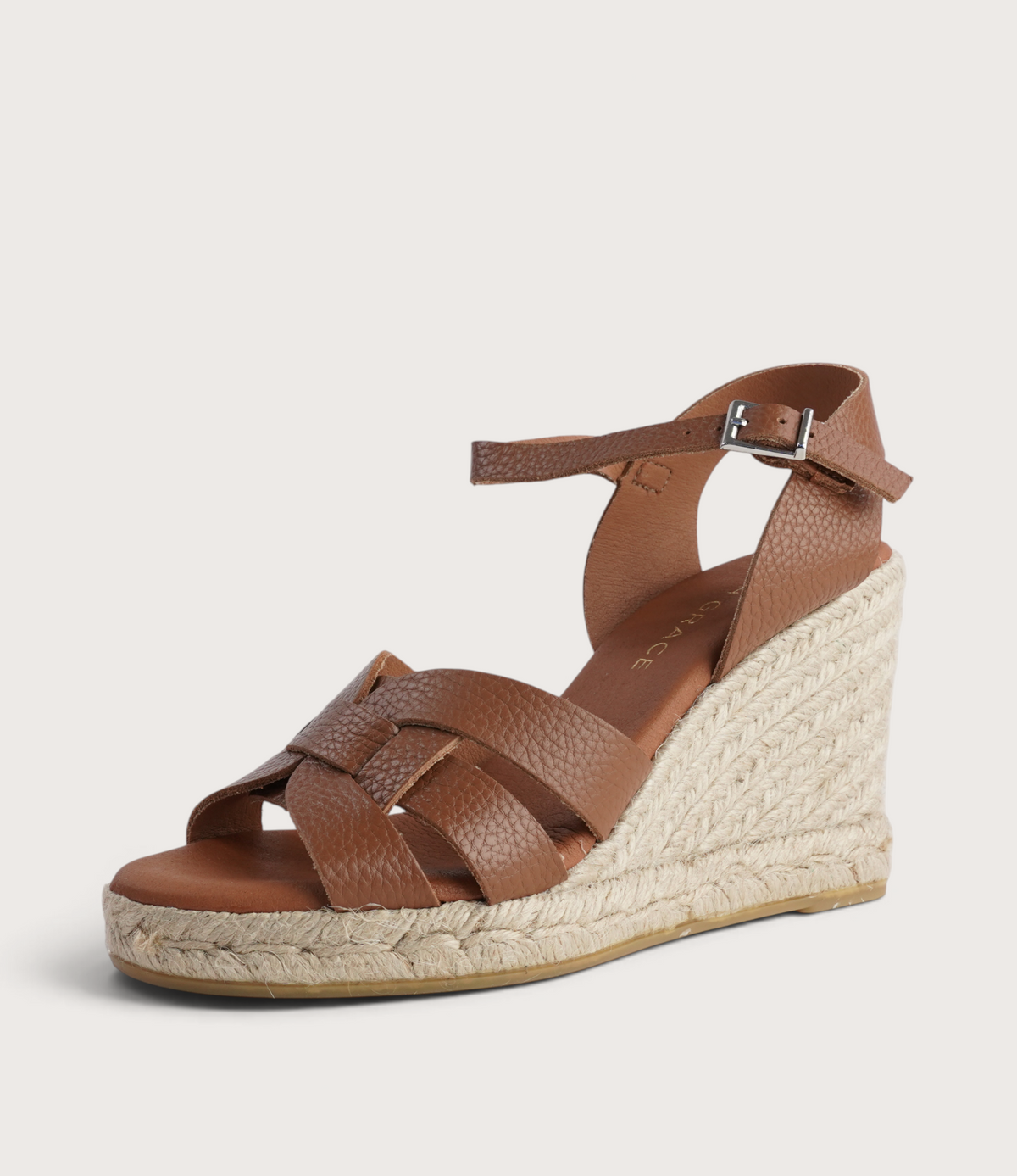 Sophia Doya Roble Leather Espadrille Wedges