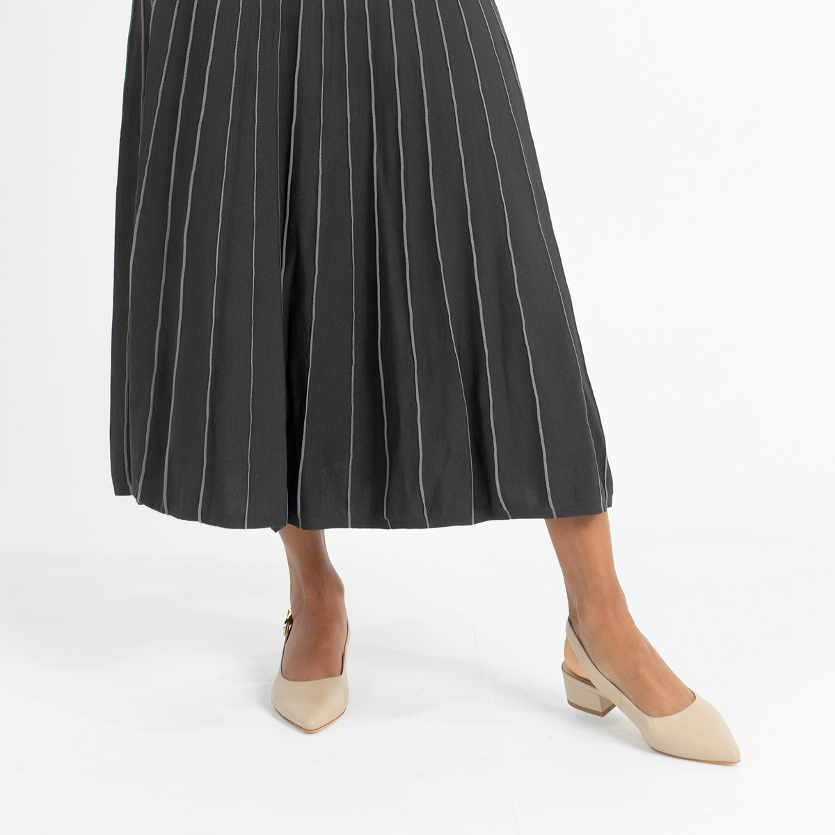 Thetrim Stone Leather Heels - MOLLINI | Shouz