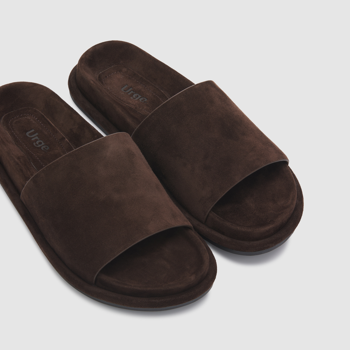 Arcade Brown Suede Leather Sandals
