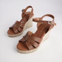 Sophia Doya Roble Leather Espadrille Wedges