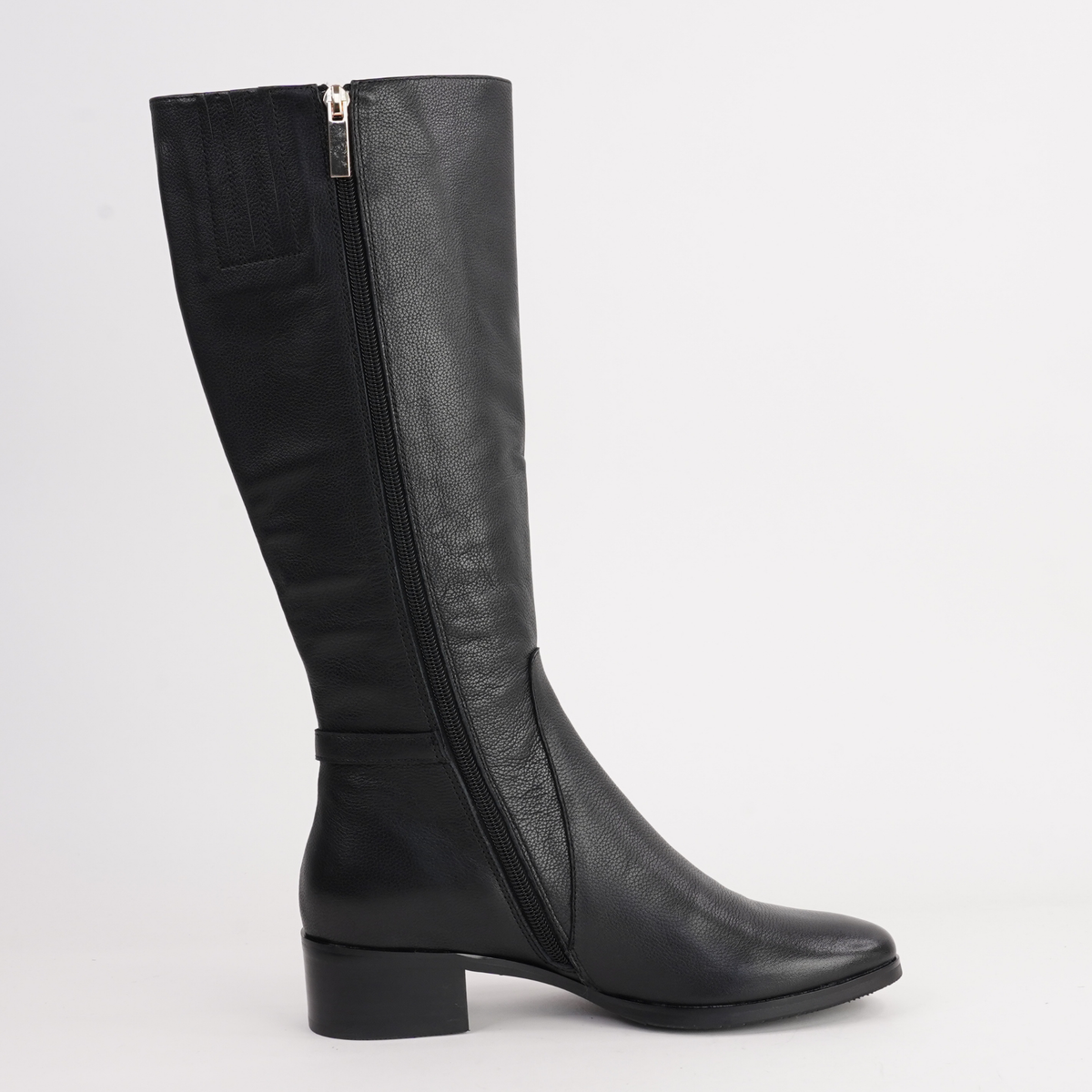 Tenrey Black Leather Boots - DJANGO AND JULIETTE | Shouz