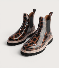 Gummie Leopard Gumboots