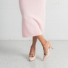 Linky Nude Leather Heels