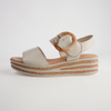 Cubbie Almond Leather Sandals