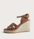 Sophia Doya Roble Leather Espadrille Wedges