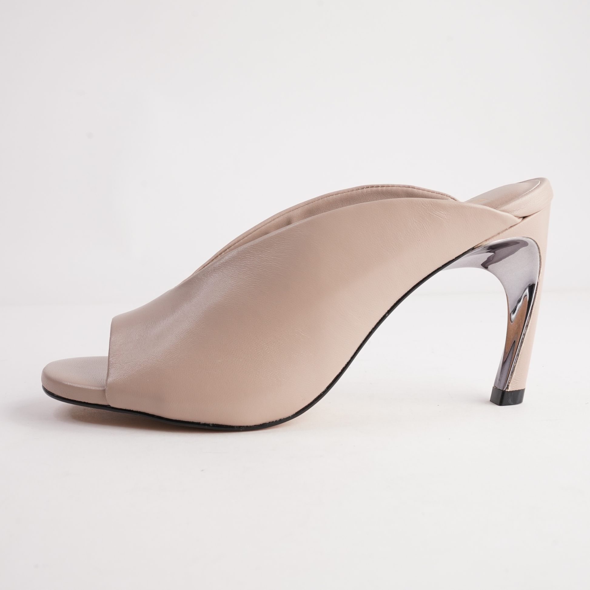 Xalina Nude Heels - NU BY NEO | Shouz
