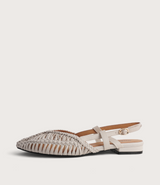 Amelia Bone Leather Flats