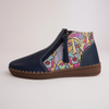 Regan Wishes Picasso Leather Ankle Boots