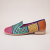 Alycia Bright Multi Leather Loafers