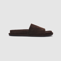 Arcade Brown Suede Leather Sandals