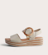 Cubbie Almond Leather Sandals