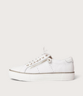 Froggy White Leather Sneakers