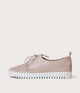 Huston Rose Leather Sneakers